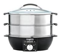 Cuit vapeur multifonctions inox brossé - 4 programmes - Minuteur Digital-1900 W