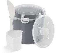 Metaltex Cuiseur vapeur pour micro-ondes 2,2 L Gris