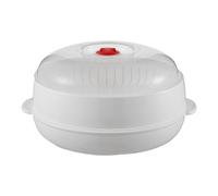 Cuiseur Vapeur Micro-Ondes Pour Cuisson,Panier Vapeur avec Couvercle - Cuit-Vapeur Résistant à la Chaleur pour Raviolis, Riz, Légumes, Œufs et Pâtes