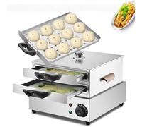 Cuiseur Vapeur Multifonction 2000W avec Minuteur - Appareil à Rouleaux de Riz, Réchauffeur de Brioches, Accessoire pour Petit-Déjeuner et Snacks