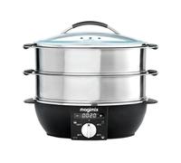 Magimix 11582 cuiseur vapeur 2 Nombre de paniers Pose libre 1900 W Noir, Chrome