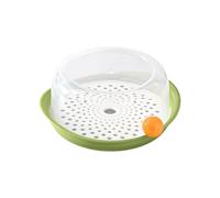 Cuiseur Vapeur Pour Cuisson Petit Panier Réutilisable Qualité Alimentaire | Cuiseur vapeur légumes micro-ondes Pour Cuisson Vapeur Chauffage Petit-Déjeuner Pomme de Terre Maïs Cuisi Vert