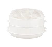 Cuiseur vapeur pour micro-ondes - Pot multifonction | Cuiseur à légumes empilable avec couvercle, système de réchauffage portable pour la préparation du déjeuner dans la cuisine, la salle à manger, la