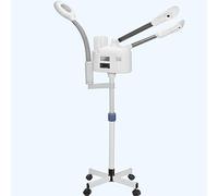 Cuiseur vapeur professionnel 3 en 1 avec lampe loupe 5x, chauffage PTC amélioré, vapeur chaude/froide pour salon à domicile, spa et beauté