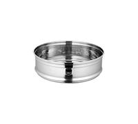 Cuiseur vapeur réutilisable en acier inoxydable, diamètre 26/28/30/32 cm, for légumes, en acier inoxydable pour les repas quotidiens, soupes, desserts(30CM)