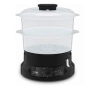 Cuiseur vapeur - TEFAL - VC139810 - 800 W - 6 l - 2 récipients amovibles