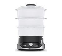 SEB Cuiseur vapeur Ultracompact VC204800 - 9 L, 3 bols empilables + bol à riz