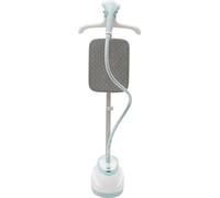 Cuiseur vapeur vertical avec planche à repasser Machine à repasser défroisseur vapeur 1800W (Blanc)
