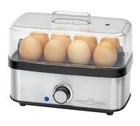 ProfiCook Cuiseur à œufs PC‑EK1275 – 8 œufs, fonction omelette/poché, inox