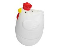 Cuiseurs À Œufs - Petit Bouilloire À Oeufs En Plastique Réutilisable À Ébullition - Pocheuses À D'œuf Durs En Forme De Poule Avec Couvercle De 1 Oeufs Pour Œufs Durs Et Mous Pour Micro-ondes