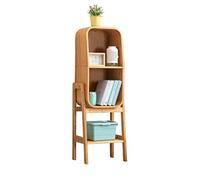 CUISGOR Bibliothèque créative - Étagère de rangement indépendante à 3 niveaux - Convient pour le salon, l'étude, le bureau