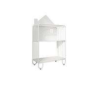 CUISGOR Bibliothèque du sol au plafond - Petite bibliothèque - Étagère de rangement pour livres d'images - Étagère double couche adaptée pour le salon, l'étude, le bureau