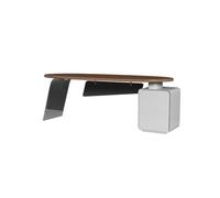 CUISGOR Ergo Desk Bureau en bois massif avec rangement, établi moderne et simple, convient pour l'entreprise et la maison Deask (180 x 70 x 75 cm)