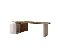 CUISGOR Ergo Desk Bureau simple en bois massif, grand bureau moderne, table de consultation de beauté médicale, convient pour les entreprises, la réception, la maison (220 x 80 x 73 cm)