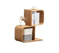 CUISGOR Petite bibliothèque de bureau - Étagère de rangement réglable - Convient pour la maison, le bureau, le salon