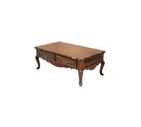 CUISGOR Table Basse Petite Table Basse en Bois, Meuble de Salon Classique, rectangulaire Table pour Le Centre de la Salle