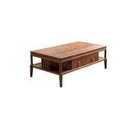 CUISGOR Table Basse Table Basse en Bois de Style Chinois, rectangulaire Simple, for Salon, Maison, Table à thé, canapé, Table Basse Table pour Le Centre de la Salle