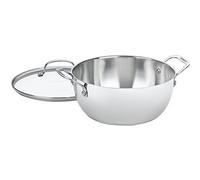 Cuisinart 755-26 GD de Chef Inoxydable Classique 5-1/Quarts Pot de Fleurs Multi-Usage avec Couvercle en Verre