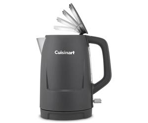 Cuisinart Bouilloire Core Collection | 1,5 L à Double Paroi | Sans BPA | Ébullition Rapide | Intérieur en Acier Inoxydable | Extérieur Cool-Touch | Finition Gris Pierre Contemporaine