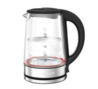 Cuisinart Bouilloire électrique - Ébullition rapide - Sans fil - Bouilloire en verre à simple paroi - Capacité de 1,5 L