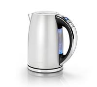 Cuisinart Bouilloire électrique Multi-Températures - Ébullition rapide - Sans fil - Acier inoxydable brossé - Capacité de 1,7L - Température réglable - Filtre amovible et lavable