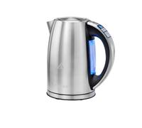 Cuisinart Bouilloire électrique Multi-Températures - Ébullition rapide - Sans fil - Argenté - Fini en acier inoxydable - Capacité de 1,7L - Température réglable - Filtre amovible et lavable