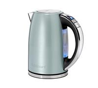 Cuisinart Bouilloire électrique Multi-Températures - Ébullition rapide - Sans fil - Vert - Fini en acier inoxydable - Capacité de 1,7L - Température réglable - Filtre anti-calcaire amovible et lavable