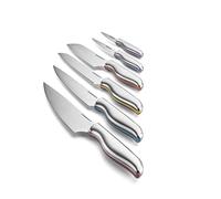 CUISINART - C77-12PCS - Lot de 12 Couteaux de Cuisine - Collection Color Brand, Argenté, 8"
