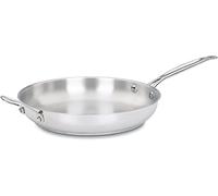 Cuisinart Chef classique inoxydable ouvert Skillet, Acier inoxydable, acier inoxydable, 1 Foot