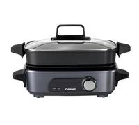 Cuisinart GRMC3E - Multi cooker/grill/steamer - 1400 Watt - bleu nuit