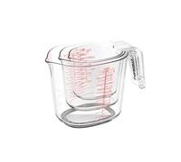 Cuisinart CTG-00-3MC Set de 3 tasses à mesurer en plastique Transparent