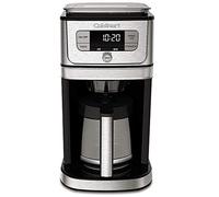Cuisinart DGB-800 Fraises entièrement automatiques pour broyage et infusion, 12 tasses, verre argenté