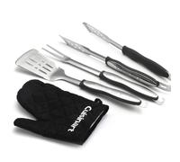 Cuisinart - Ensemble de 3 outils pour grillades + gant - noir CGS134BLEU