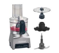 Cuisinart FlexPrep® 1,1L | Hacher, râper, purée, fouetter | Lame inox, disque réversible, fouet | BladeLock™ | Une touche + impulsion | Sans BPA