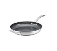 Cuisinart FusionPlus FPS22-30H Batterie de cuisine antiadhésive en acier inoxydable de 30,5 cm avec poignée d'aide, technologie céramique PURELYSEAR sans PFAS, résistante aux rayures, poignées froides