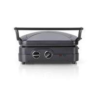 cuisinart grill viande 2en1 1600w ouverture 180° gr47be griddle & grill