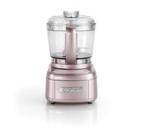 Cuisinart Hachoir Mini Prep Pro - Mini robot culinaire compact, mixeur, mélangeur d'épices - Fonction de pulsation et trous d'égouttement - Capacité de 900 ml - Lavable au lave-vaisselle - Rose
