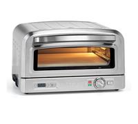 Cuisinart Indoor Pizza Oven Set 400 °C Argent Pizzamaker Mini Four