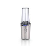 Cuisinart Mixeur sans fil On the Go Bouteille de 450 ml Machine à smoothie portable, broyeur à glace, frappe, milkshakes rechargeable par USB, tasse de mélange portable Tritan sans BPA avec couvercle