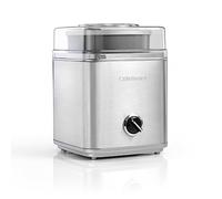 Cuisinart Sorbetiere Deluxe - Yaourtière et sorbetière - Desserts maison - Facile à utiliser à la maison - Prêt en 25 minutes - Garantie de 5 ans - Capacité de 2L - Argent ICE30BCU