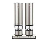 Cuisinart SP-4 Moulin à poivre et sel électrique rechargeable en acier inoxydable brossé
