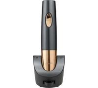 Cuisinart Ouvre-bouteille automatique rechargeable avec scelleur sous vide | Ouvre-bouteille à vis en liège | Jusqu'à 80 bouteilles | Coupe-capsule intégré | Cadeau pour les amateurs de vin | Noir