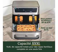 Friteuse à air Trizone 13,6 L 2400 W Cuisinart