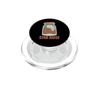 Cuisine Alimentaire saveur anis étoilé PopSockets PopGrip pour MagSafe