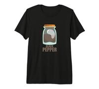Cuisine Alimentaire saveur Poivre Noir épices T-Shirt Haut de Gamme