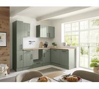Cuisine Aménagée Cuisine D'Angle Campagne Vide Vert Anton 250 Cm Respekta