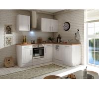 Cuisine Blocs Vides Angle Campagne Mélèze Blanc Anton 220 X 172 CM respekta