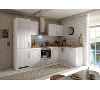 Cuisine Blocs Vides Angle Campagne Mélèze Blanc Anton 280 X 172 CM respekta