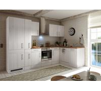 Cuisine Blocs Vides Angle Campagne Mélèze Blanc Anton 310 X 172 CM respekta