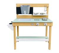 Cuisine boue puck vert-blanc-marron